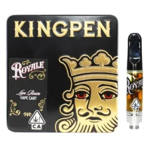 KINGPEN Royale Master Kush 1g Live Resin Cartridge